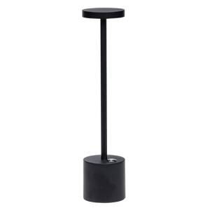 Lamp Delft diam. 8cm. hgt. 35cm. zwart