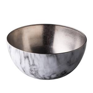 BOL INOX DIAM. 30CM. MARBRE