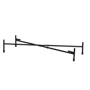 Verhoger zwart afm. 63,5x21,5x10cm.