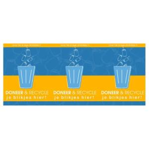 VERPACKUNG FÜR DEN INHALT DES ABFALLBEHÄLTERS CANMAN. 145LTR. GRAU