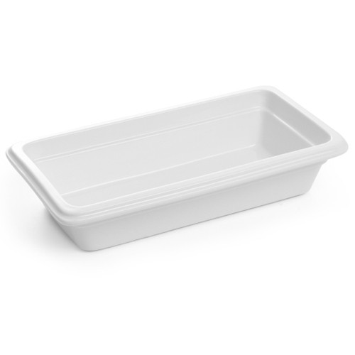 Gastronorm schaal wit zonder deksel gn 1/3