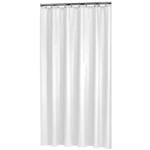 SHOWER CURTAIN DIM. 180x200CM. COLOR WHITE MADERIA