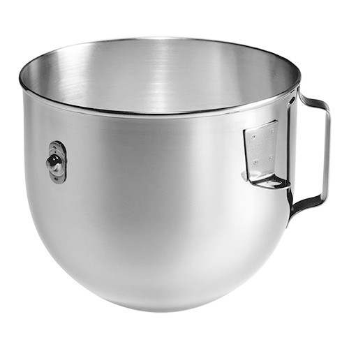 RÜHRSCHÜSSEL EDELSTAHL 5 LTR. TBV KITCHENAID HEAVY DUTY K-5