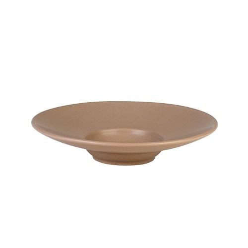 TELLER, BREITER RAND, HOHER SPIEGEL 23,5x5CM. BEIGE-SORTENº VON JORIS BIJDENDIJK