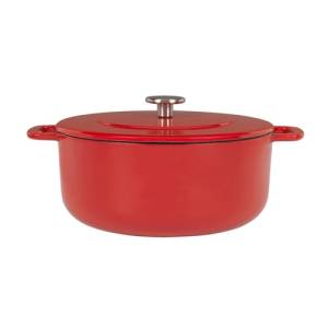 DUTCH OVEN SOUS-CHEF EMAILLIERT DURCHMESSER 28CM ROT COMBEKK