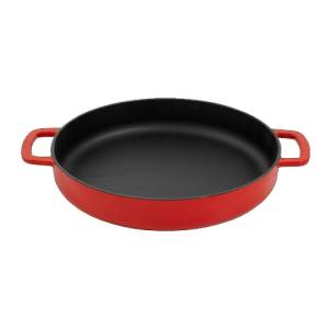 BRATPFANNE SOUS-CHEF 2 GRIFFE DURCHM. 24CM. ROTER COMBEKK