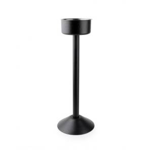 CHAMPAGNE COOLER STAND DIAM. 17.5CM. H63CM. BLACK BARBONBISTRO
