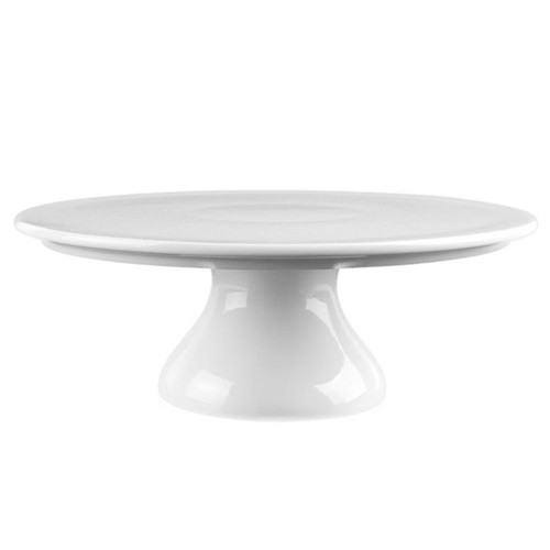 Taartplateau diam. 25cm. h9cm. wit Sam BonBistro