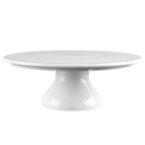 Taartplateau diam. 33cm. h9cm. wit Sam BonBistro