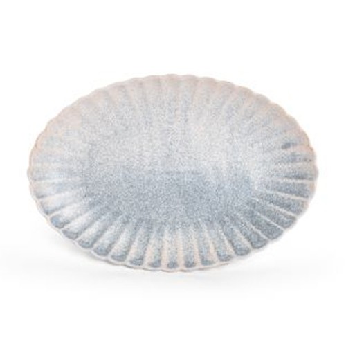 Serveerschaal afm. 26x17cm. Blue Faded Dune F2D