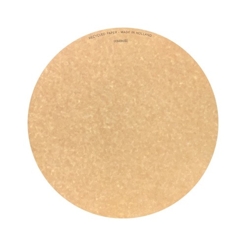 Snijplank gerecycled papier diam. 57cm. naturel Combekk