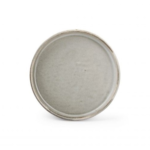 Plat bord diam. 13,5cm. h2cm. grey Ceres F2D