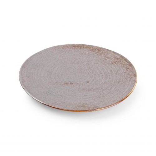 FLACHBRETT DURCHM. 20,5 cm. BRONZE CELEST CHIC