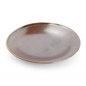 DEEP PLATE DIAM. 23CM. H4.5CM. BRONZE CELEST CHIC