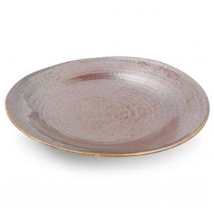 ASSIETTE PROFONDE DIAM. 28,5 cm. H4.5CM. BRONZE CELEST CHIC