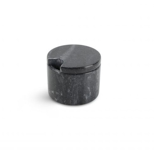 Suikerpot diam. 7,5cm. h5,5cm. marmer Black Chic Mix Chic