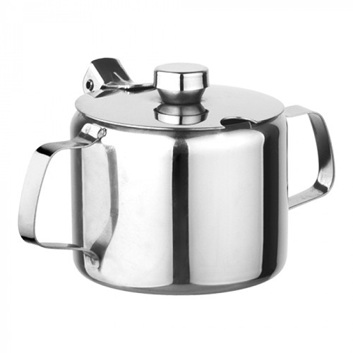 ZUCKERDOSE EDELSTAHL. 18/10 INH. 0,2L