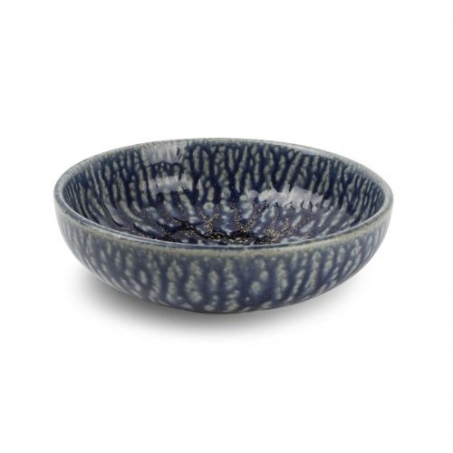 COME DIAM. 18CM. H5.5CM. COBALT OXIDO F2D