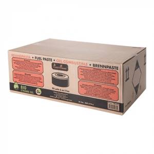 Brandpasta blikken doos/72 st.