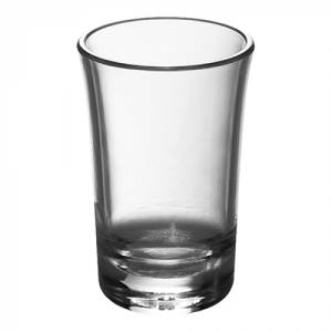 VERRE A SHOT POLYCARBONATE CONT. 3CL.