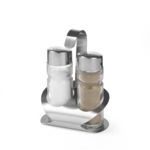 MENAGE 2-TEILIG PFEFFER/SALZ EDELSTAHL 18/0 HENDI