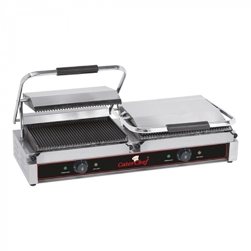 KONTAKTGRILL DUETTO GRANDE 2x230V/4400W CATERCHEF