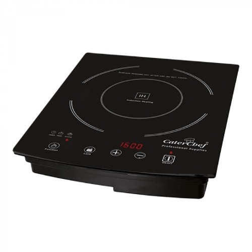 Inductiekookplaat inbouw afm. 29,5x35,7cm. 230v/1800w Caterchef