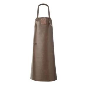 TABLIER EN CUIR BRUN FONCÉ/BRUN FONCÉ CLASSIC XXL CHICORÉE