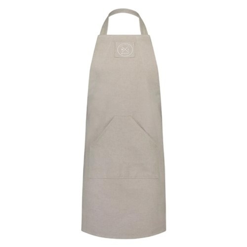 Katoenen schort Sand Witloft