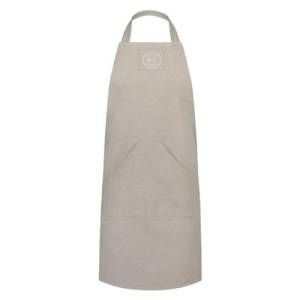 TABLIER EN COTON SAND CHICORY