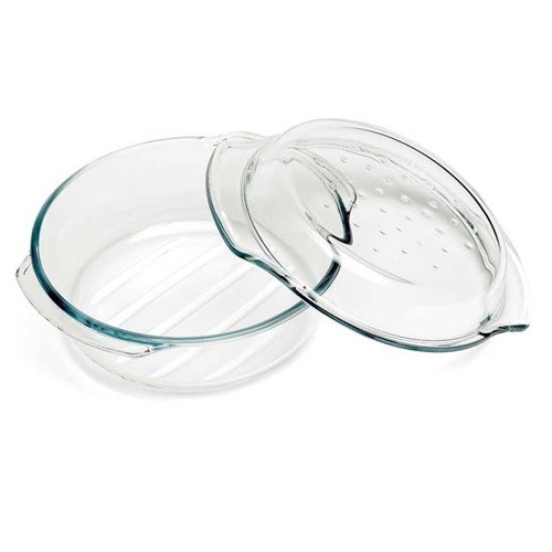 OFENFORM MIT ABDECKUNGSGRÖSSE. 2,4L. GLAS