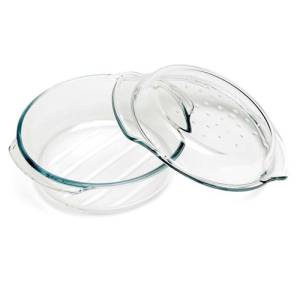 OFENFORM MIT ABDECKUNGSGRÖSSE. 2,4L. GLAS