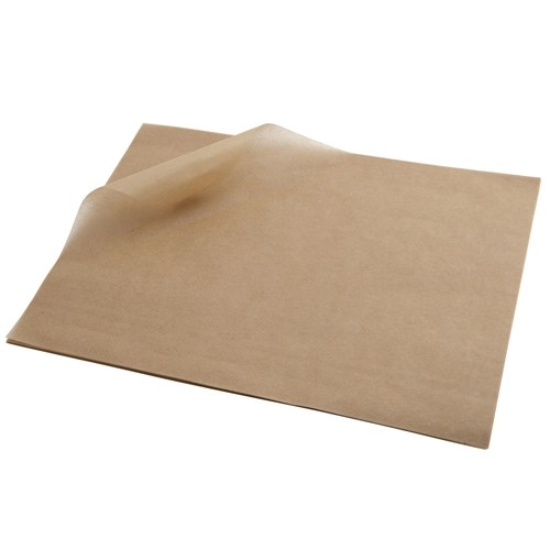 Vetvrij papier zonder opdruk afm. 25x20cm. p/1000 stuks