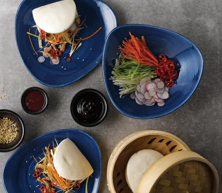 Churchill Stone cast Patina „Kobaltblau“