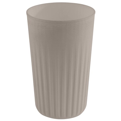 Koffiekop to go diam. 8,5cm. hgt. 13,5cm. taupe