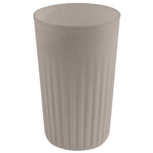 Koffiekop to go diam. 8,5cm. hgt. 13,5cm. taupe