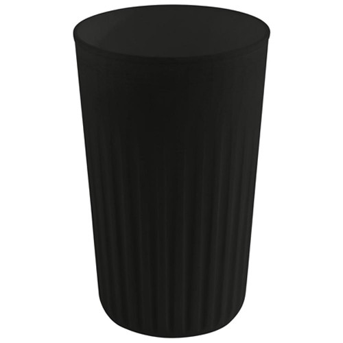 Koffiekop to go diam. 8,5cm. hgt. 13,5cm. zwart