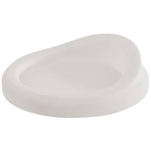 Deksel voor koffiekop to go diam. 8,5cm. hgt. 13,5cm. wit