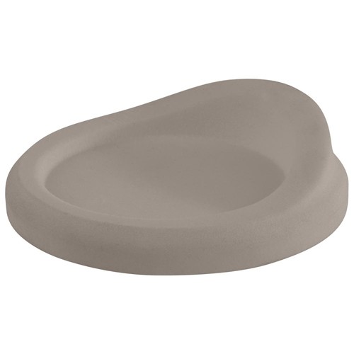 Deksel voor koffiekop to go diam. 8,5cm. hgt. 13,5cm. taupe