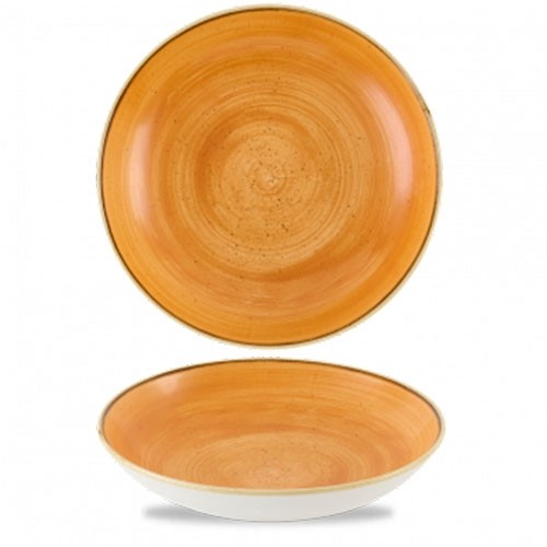 COUPE SCALE FARBE TANGERINE DURCHM. 24,8 cm. CHURCHILL STONECAST