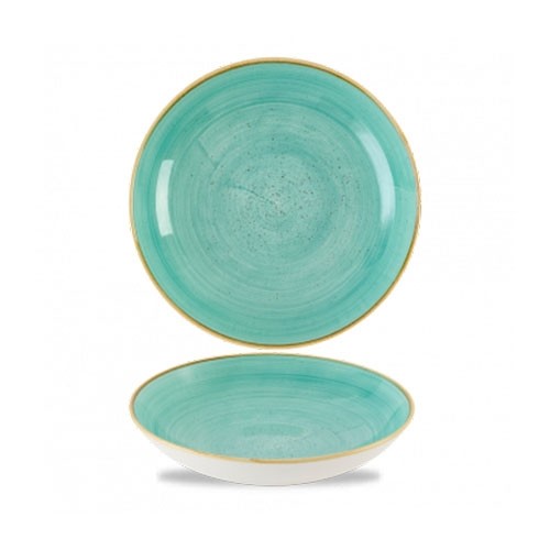 Coupe schaal kleur Mint diam. 18,2cm. Churchill Stonecast