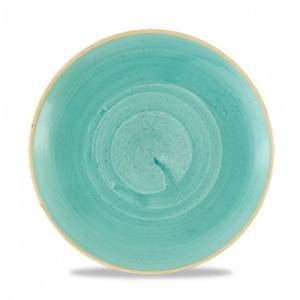 Coupebord kleur Mint diam. 28,8cm. Churchill Stonecast