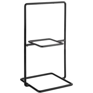 ETAGÈRE 2 LAYERS PERFECTO DIM. 19X23CM. HGT. 40.5CM. BLACK