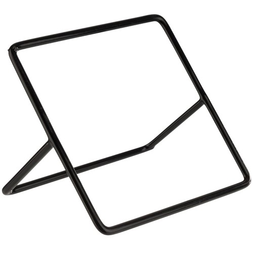 BUFFETERHÖHUNG QUADRATISCH ABM. 12X12CM. HGT. 7CM. SCHWARZ