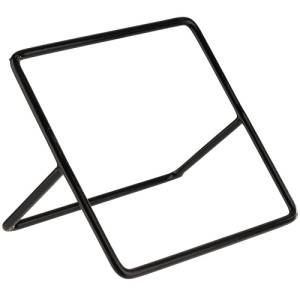 BUFFETERHÖHUNG QUADRATISCH ABM. 12X12CM. HGT. 7CM. SCHWARZ