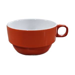 Soepkop europa 1-oor inh. 25cl. Nova kleur oranje