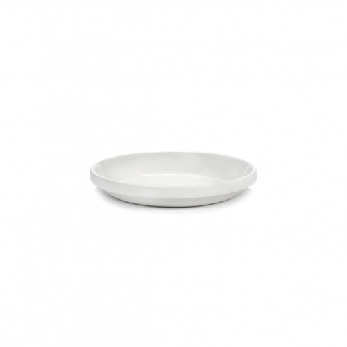 SAUCER CAPPUCCINO DIAM. 13.6CM. COLOR MATT WHITE PASSE-PARTOUT VINCENT VAN DUYSEN SERAX