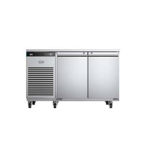 ÉTABLI CONGÉLATEUR 2 PORTES EP1/2L INOX/ALU FOSTER