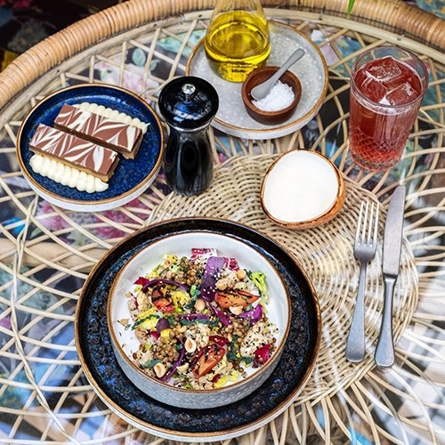 Bord diep diam. 23,5cm. Jersey grijs Q Authentic