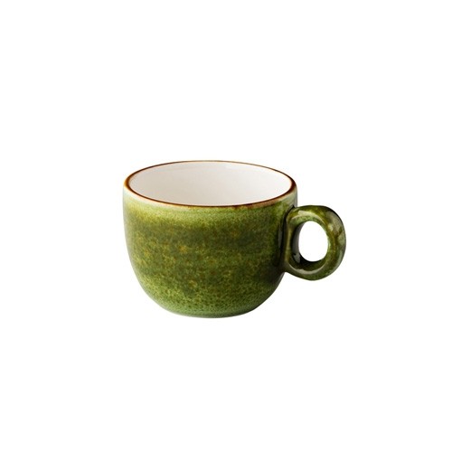 Espressokop inh. 8cl. Jersey groen Q Authentic